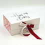 Personalised Floral Gift Box With Secure Magnetic Lid, thumbnail 3 of 12