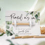 Save The Date Pencil Us In With Botanical Card, thumbnail 6 of 12