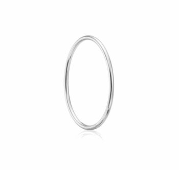 Gold Or Silver Thin Plain Stacking Ring, 4 of 8