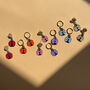 Hand Beaded Ladybird Earrings, thumbnail 1 of 8