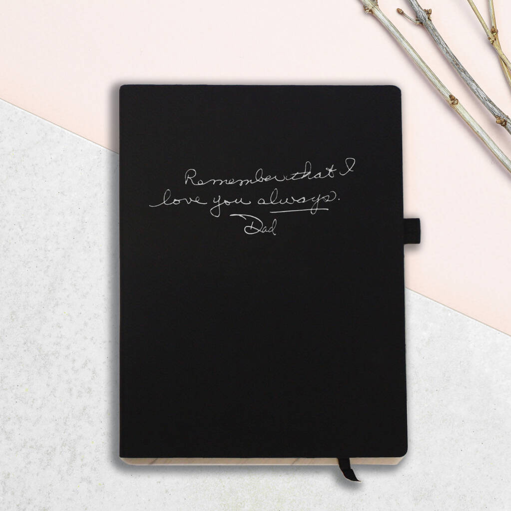 Personalised Handwritten Message Notebook, 1 of 5