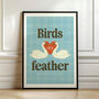 Birds Of A Feather Print, thumbnail 2 of 2