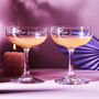 Personalised Wedding Champagne Saucer Set, thumbnail 2 of 2