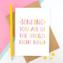 Sending You Hugs Card, thumbnail 3 of 8