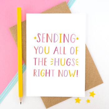 Sending You Hugs Card, 3 of 8