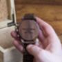 Sorrento Engraved Olive Wood Watch For Women, thumbnail 2 of 7