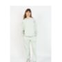 Sage Green Oversized 100% Cotton Loungewear Set, thumbnail 2 of 4