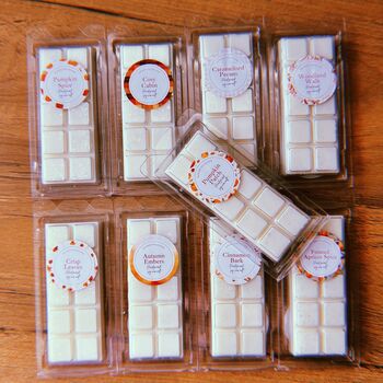Autumnal Wax Melts | Choose Your Scent | Soy Wax Melt Snap Bars | Vegan And Cruelty Free | Strong Scent, 2 of 4