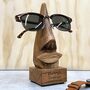 Personalised Wooden Face Glasses Stand, thumbnail 1 of 4