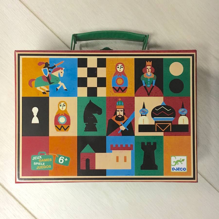 My First Wooden Chess Set In A Case, 1 of 8