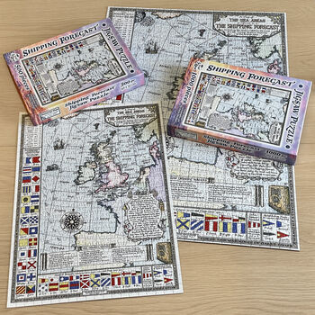 Colour Shipping Forecast Jigsaw Puzzle 500 / 1000 Pieces, 3 of 12