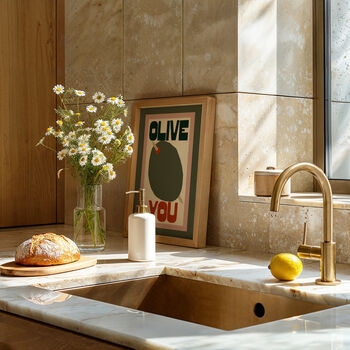 Olive You Kitchen Print, 4 of 10