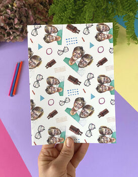 Ken And Deirdre Patterned Notebook, 6 of 12