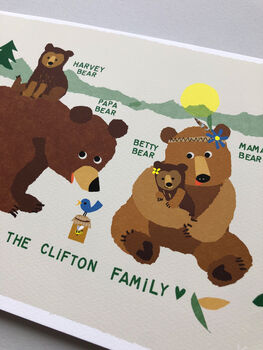 Family Bear Print, 7 of 12