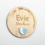 Hello World Baby Name Announcement Plaque Acrylic, thumbnail 9 of 12