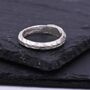 Sterling Silver Adjustable Hammered Ring, thumbnail 5 of 10