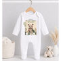 Personalised Beary First Birthday Outfit, thumbnail 3 of 6
