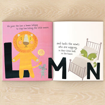 Personalised Alphabet Zoo Story Book, 9 of 12