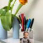 Personalised Mummy And Me Lego® Brick Pencil Pot Desk Tidy, thumbnail 3 of 3