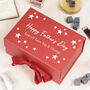 Personalised Luxury Red Father's Day Gift Box, thumbnail 3 of 6