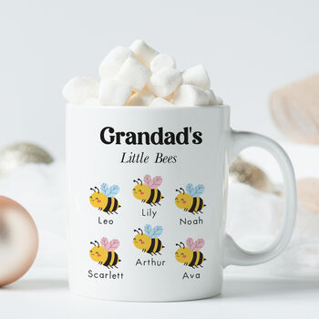 Personalised Grandpa Mug Gift With Grandchildren Names, 5 of 5