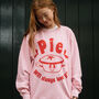 Pie Will Always Love You Women's Christmas Jumper, thumbnail 4 of 4