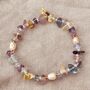 Heartsease Fluorite Bracelet, thumbnail 1 of 7