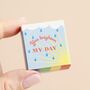 Tiny Matchbox Ceramic Rainbow Token, thumbnail 3 of 3