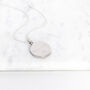 Personalised 18th / 21st Birthday 20p Initial Necklace, thumbnail 3 of 7