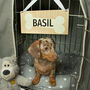 Personalised Wooden Dog Kennel Hanging Sign, thumbnail 1 of 6