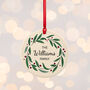 Personalised Family Wreath Christmas Decoration, thumbnail 11 of 12