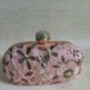 Pink Embroidered Handcrafted Clutch Bag, thumbnail 6 of 12