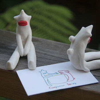 Ugly Buddy001 Ceramic Handmade Character, 3 of 4