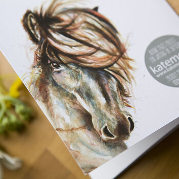 Inky Horse Notebook, 4 of 7