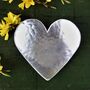 Personalised Aluminium Heart Dish 10th Anniversary, thumbnail 10 of 12