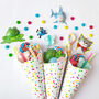 Personalised Pre Filled Spotty Party Cones, thumbnail 3 of 3