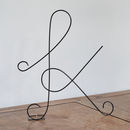 copper alphabet wire letter by the letter loft | notonthehighstreet.com
