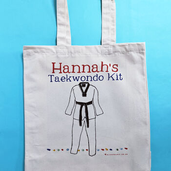 Personalised Taekwondo Kit Bag, 9 of 12