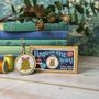 Jingle All The Way Christmas Mini Matchbox Cross Stitch Kit, thumbnail 1 of 5