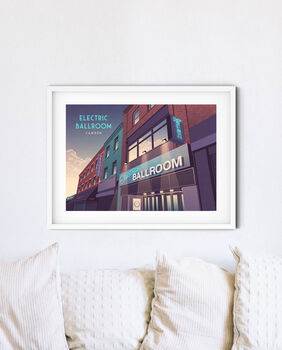 Electric Ballroom Camden Travel Poster Art Print, 3 of 8