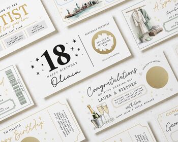 Simple 18th Birthday Scratch Voucher, 4 of 4