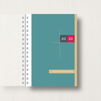 Personalised 2024 Week To View Diary, 6 of 10