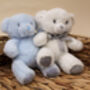 Personalised Huggy Lamb Soft Newborn Toy, thumbnail 8 of 12