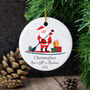 Have A Sup Er Christmas Paddleboard Decoration, thumbnail 1 of 2