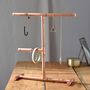 Industrial Copper Jewellery Stand, thumbnail 1 of 3