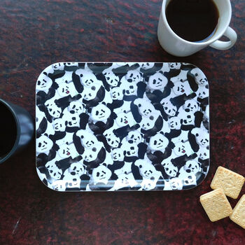 Embarrassment Of Pandas Print Small Tray, 5 of 9
