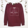 'First Christmas As Mrs …' Personalised Jumper, thumbnail 2 of 3