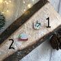 Personalised Wooden Pet Cat Bauble Tree Decoration, thumbnail 2 of 3