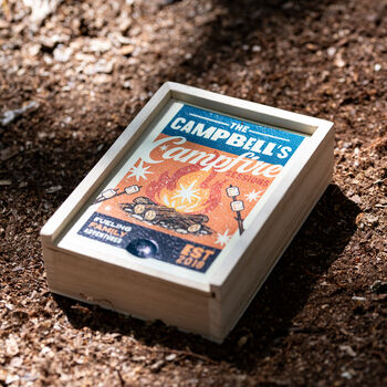 Personalised Wooden Family Camping Matches, 4 of 7