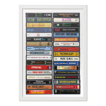 Hip Hop Music Poster, Personalised Hip Hop Gift, 6 of 9